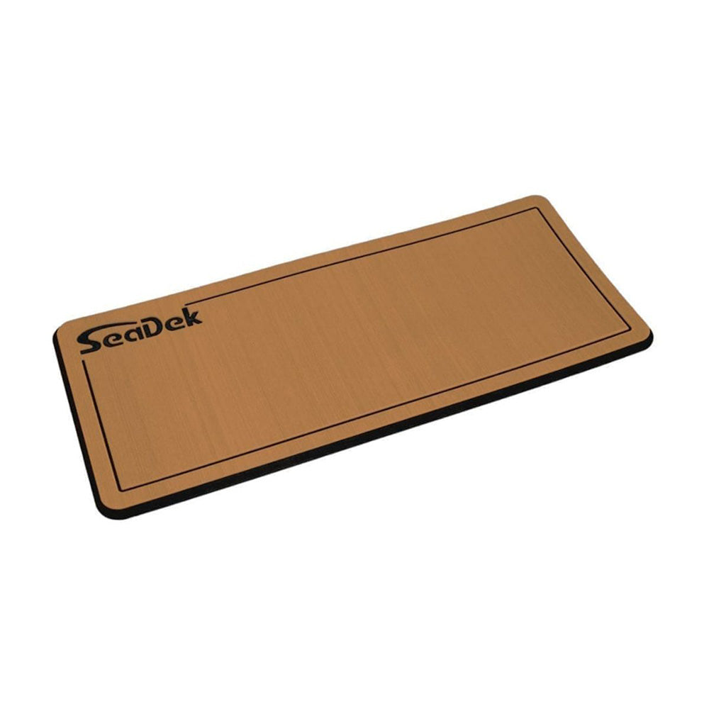 SeaDek 14 x 36 20mm Dual Density Small Helm Pad wSeaDek Logo Brushed Texture MochaBlack 3556mm x 9144mm x 20mm