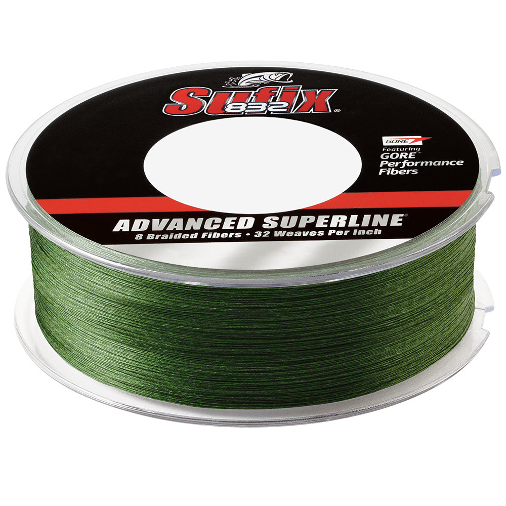 Sufix 832 Braid 80lb LowVis Green 600 yds 660280G