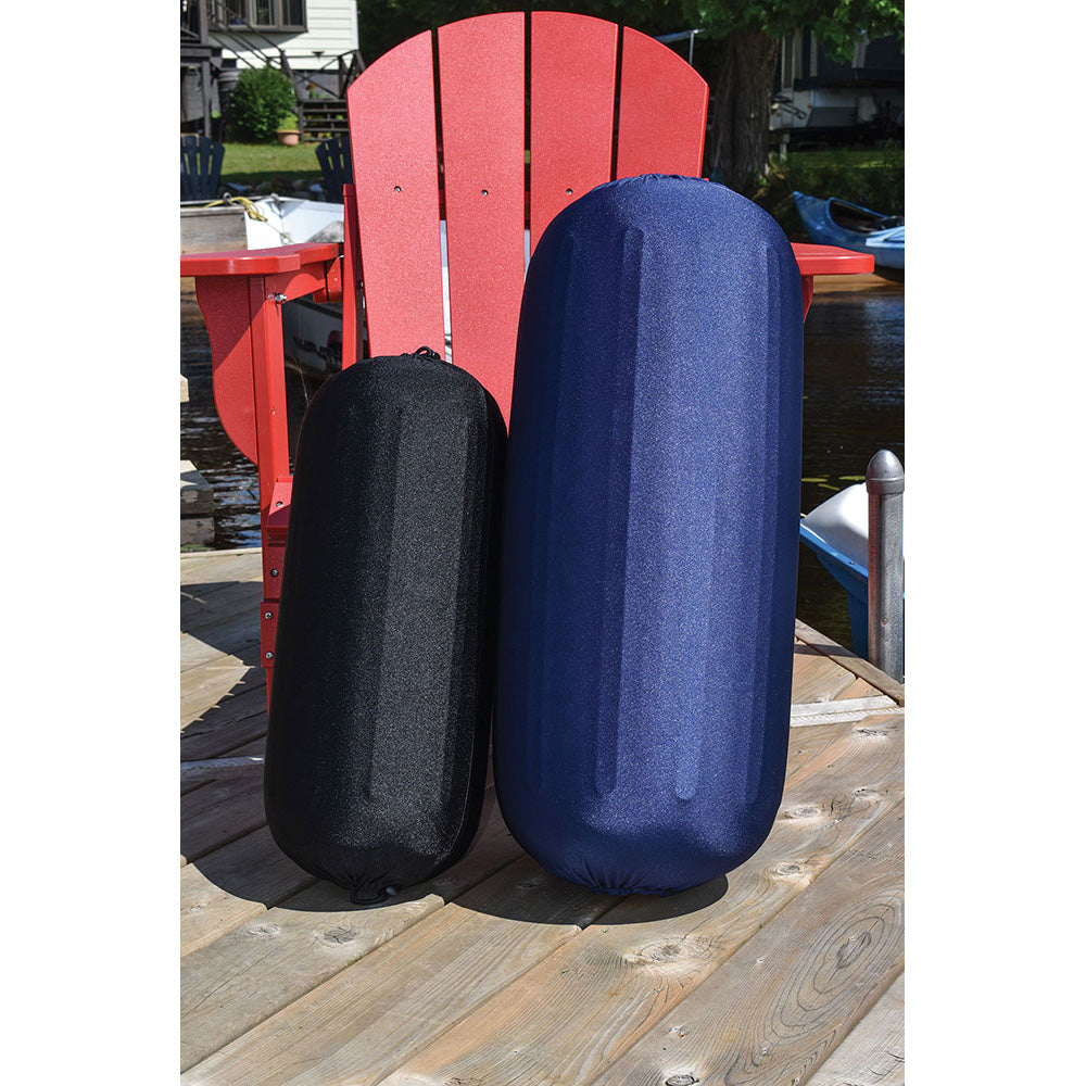 Dock Edge Reversible Fender Cover BlackBlue Large DE965069F