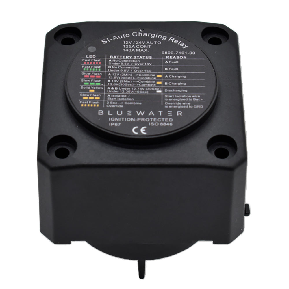 Bluewater Auto Charging Relay 12V 140 AMP 9800710100