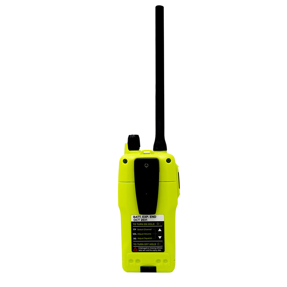 ACR SR303 Survival Radio VHF MultiChannel GMDSSFCCMED wReplaceable Lithium Ion Battery 4586