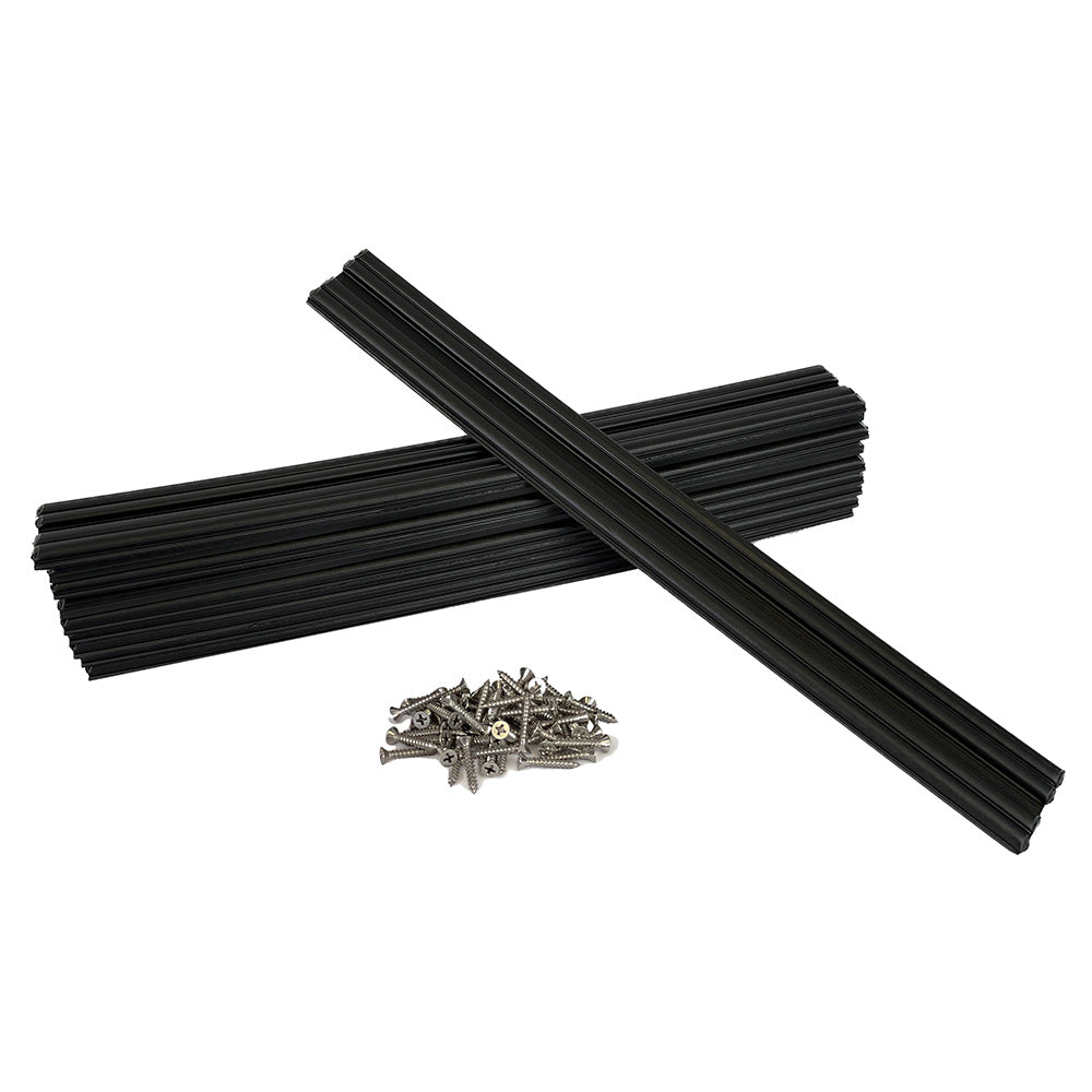 Caliber Marine Slides 15x15 Black 10Pack 23030