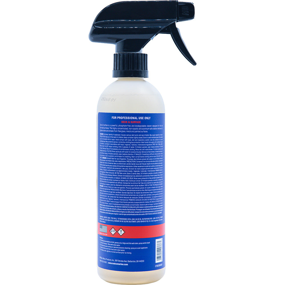 Malco Deck Surface Spray All Purpose Cleaner 16oz 166016