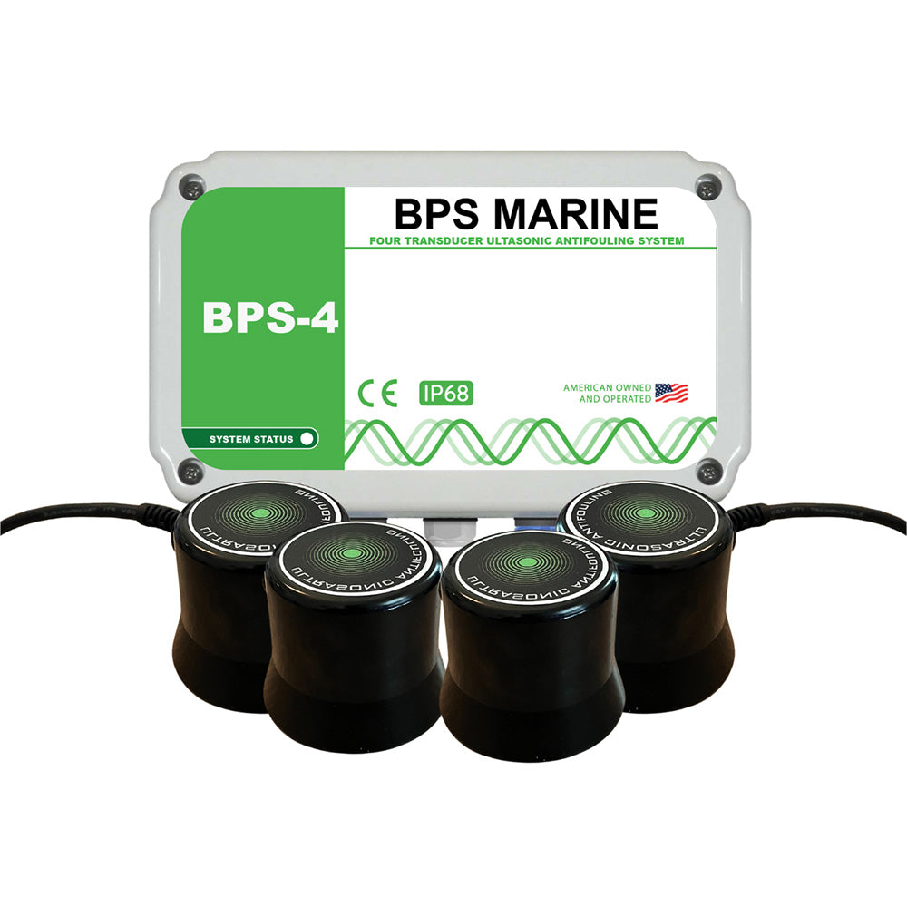 BPS Marine BPS4 4Transducer Ultrasonic Antifouling System 12VDC BPS4