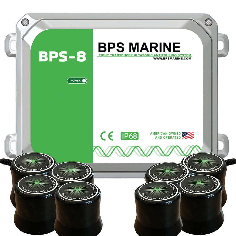 BPS Marine BPS8 8Transducer Ultrasonic Antifouling System 12VDC BPS8