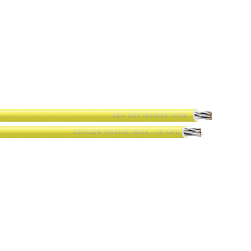 SeaDog 8 AWG Yellow Primary Wire 50 8008031