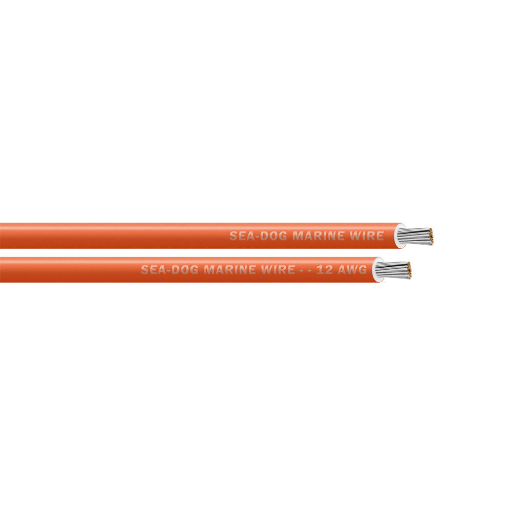SeaDog 12 AWG Orange Primary Wire 25 8012080