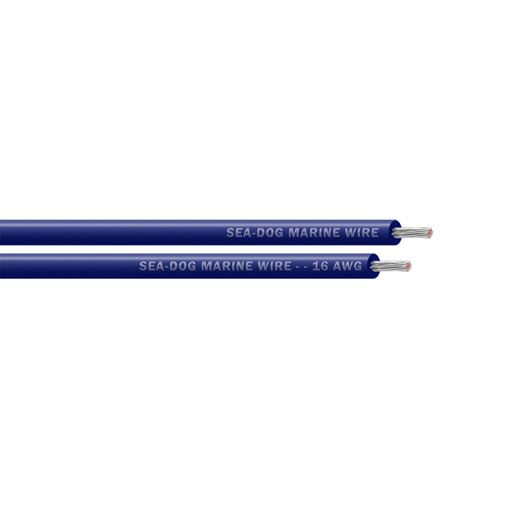 SeaDog 16 AWG Dark Blue Primary Wire 25 8016060