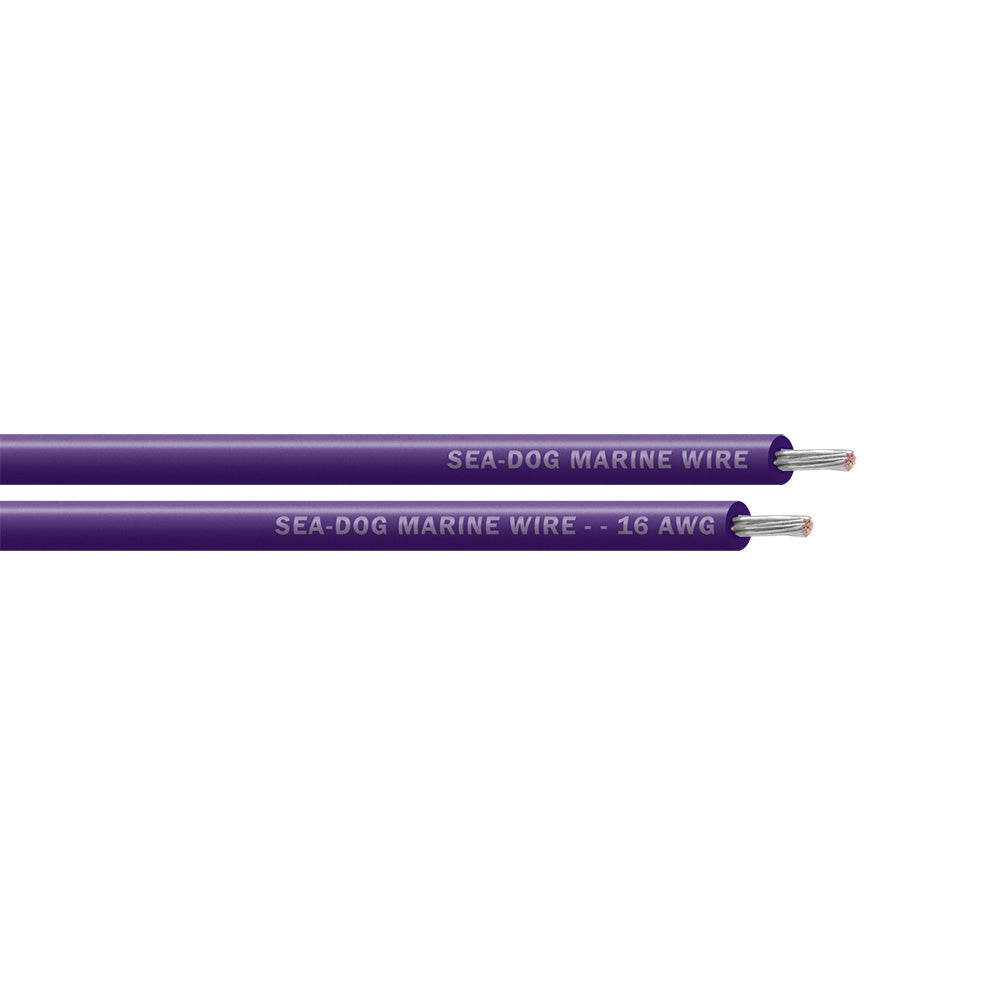 SeaDog 16 AWG Purple Primary Wire 500 8016107