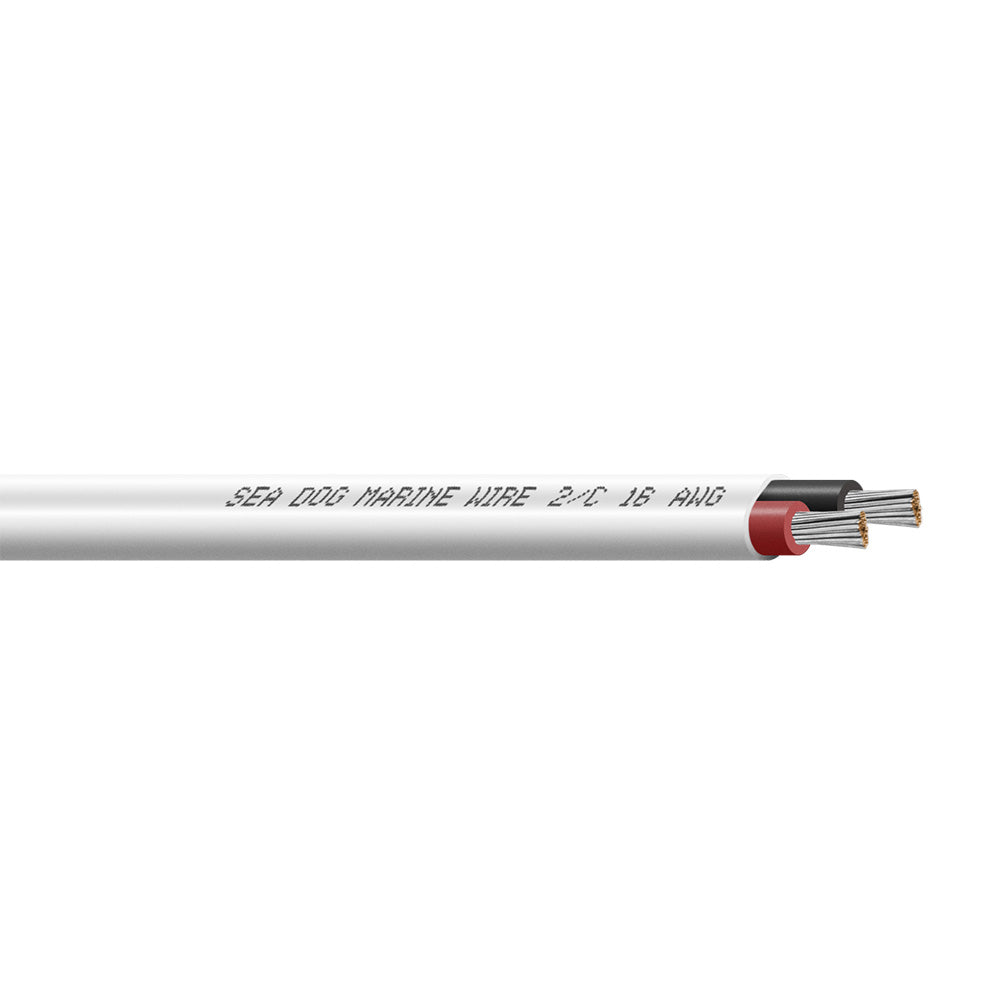 SeaDog 162 AWG Flat Duplex Wire RedBlack 500 8016207