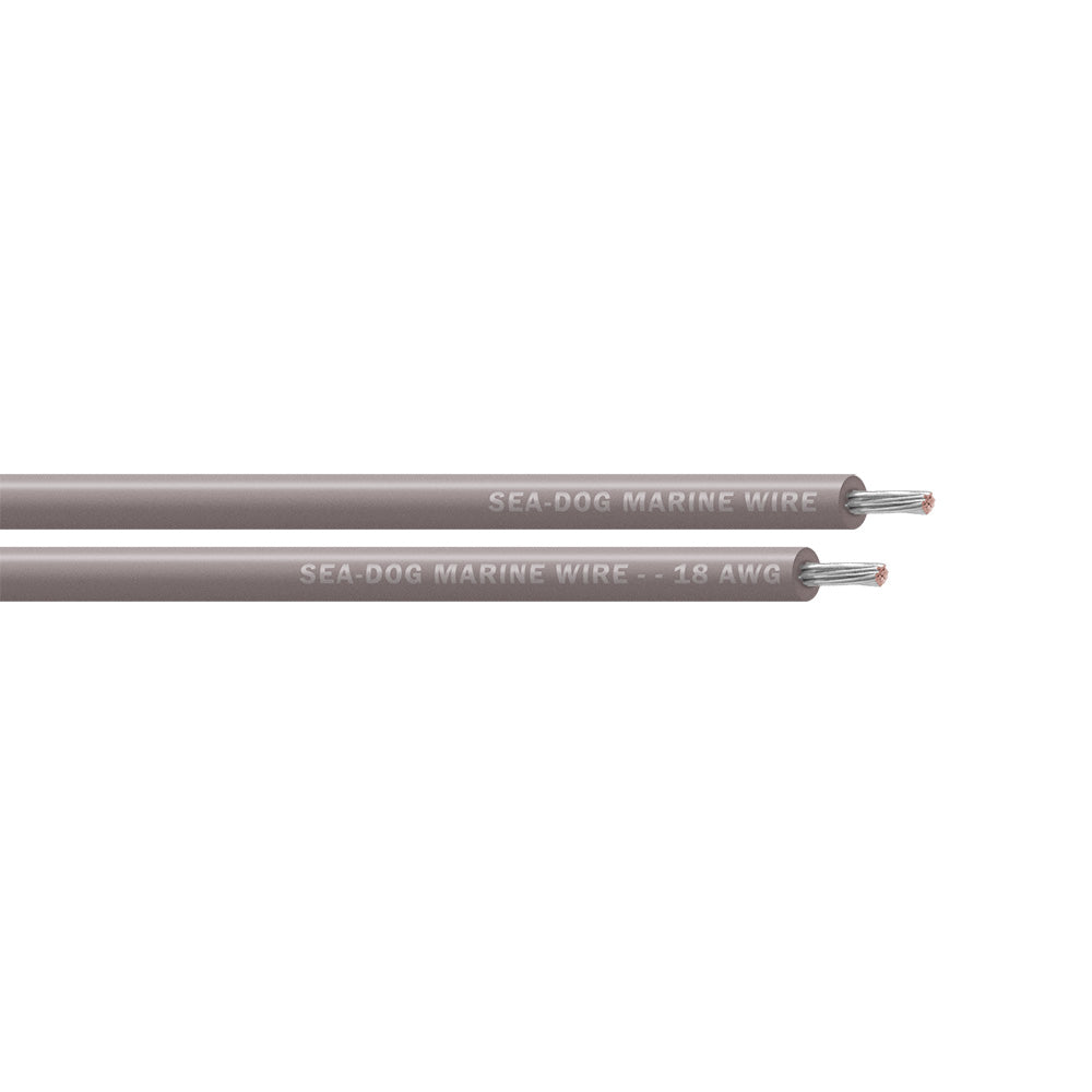 SeaDog 18 AWG Grey Primary Wire 25 8018110