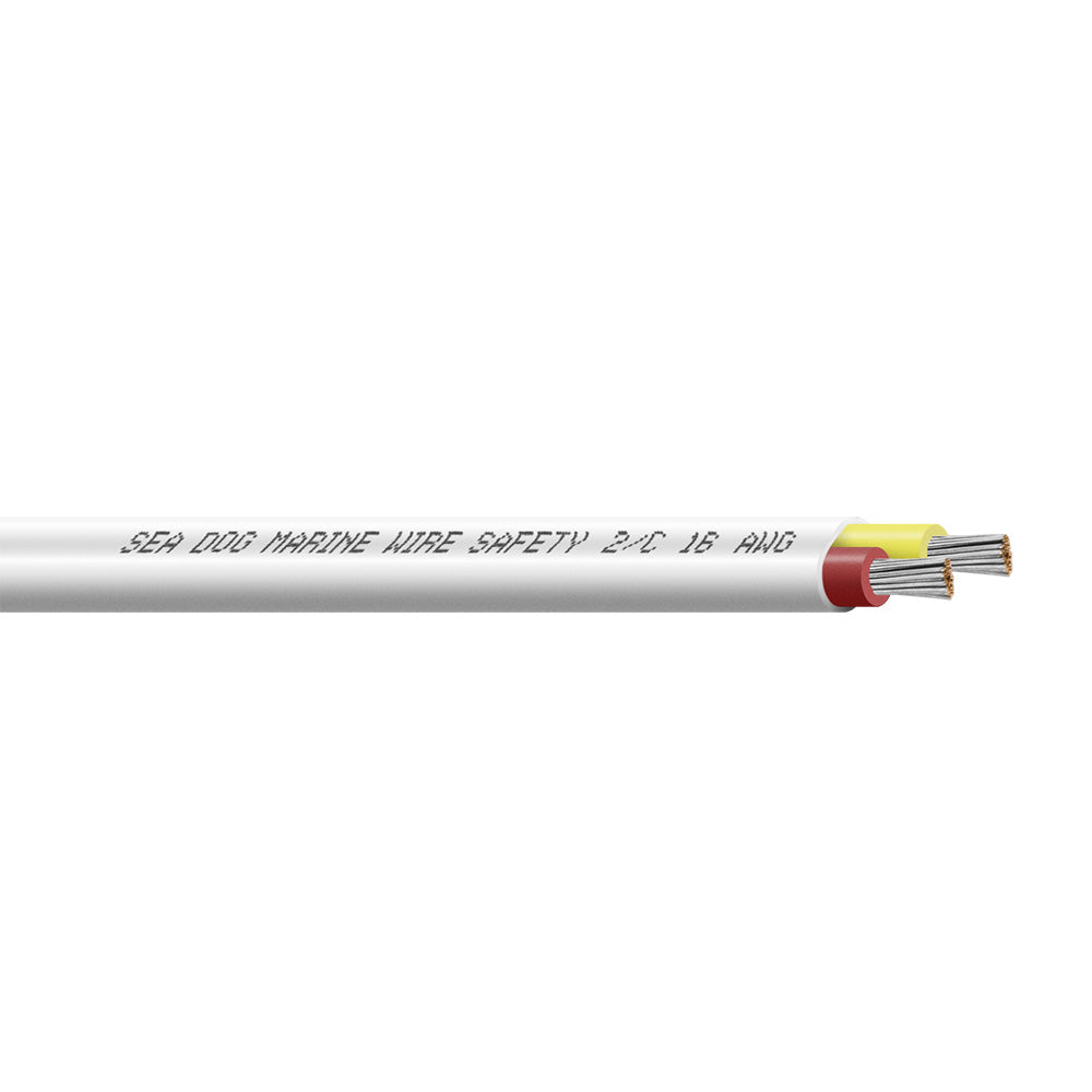 SeaDog 182 AWG Flat Duplex Safety Wire RedYellow 250 8018224