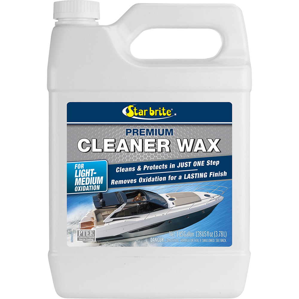 Star brite Premium Cleaner Wax OneStep 1 Gallon 89600