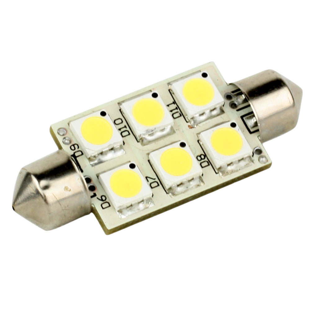 Lunasea SingleSided 6 LED Festoon 1030VDC15W97 Lumens Warm White LLB186W2100