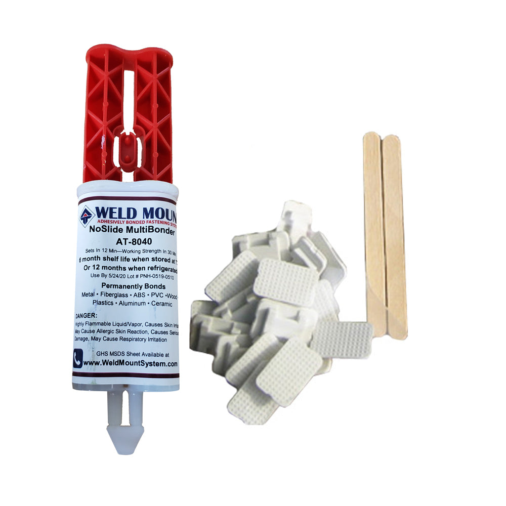 Weld Mount Retail Wire Tie Kit wAT8040 Adhesive 1050