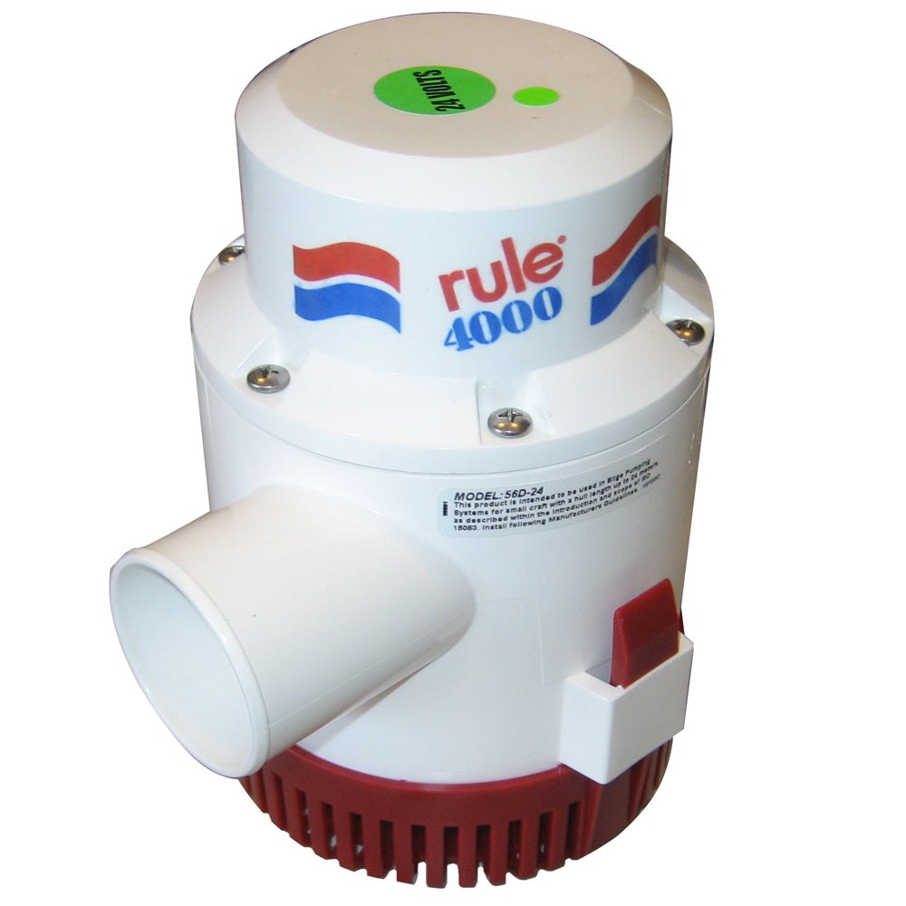 Rule 4000 NonAutomatic Bilge Pump 24V 56D24