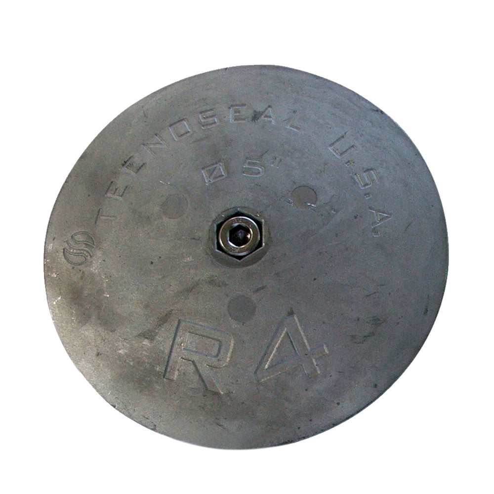 Tecnoseal R4 Rudder Anode Zinc 5 Diameter x 58 Thickness R4