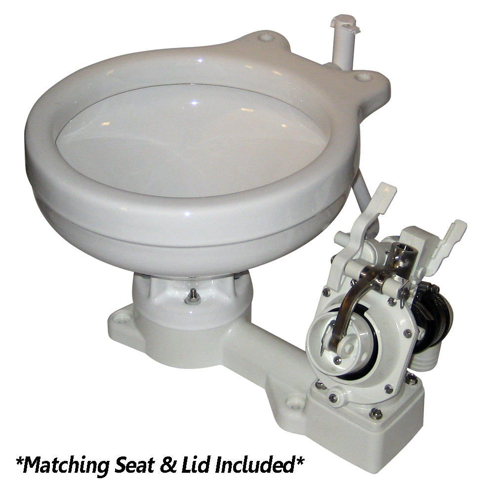 Raritan Fresh Head Fresh Water Flush Manual Household Style Right Hand Operation 25H00