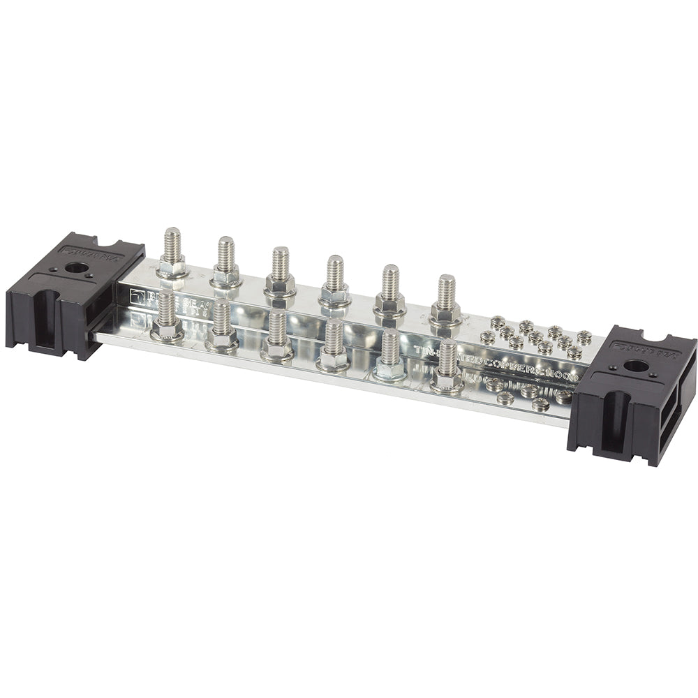 Blue Sea PowerBar 1000 12 38 Terminal Studs wCover 1991