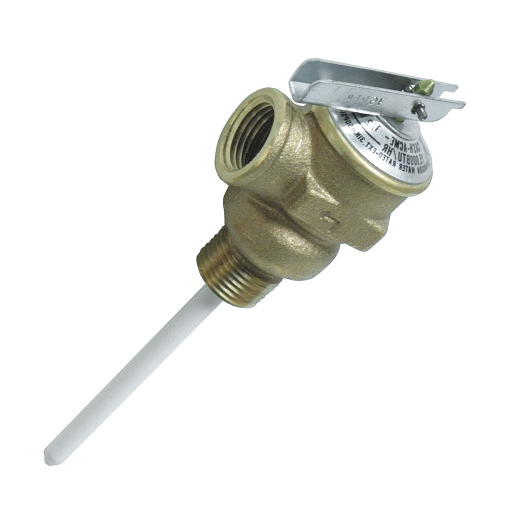 Camco Temperature Pressure Relief Valve 12 Valve w4 Probe 10423