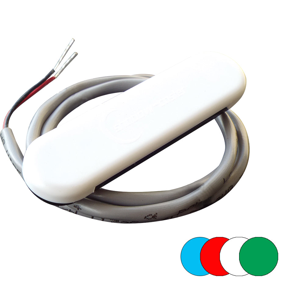ShadowCaster Courtesy Light w2 Lead Wire White ABS Cover RGB MultiColor 4Pack SCMCLRGB4PACK