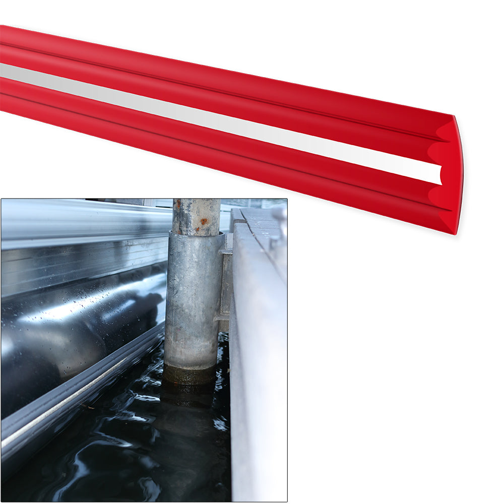 Megaware PontoonGuard 40 Kit 2 20 Guards fPontoon Up To 25 Red 31640