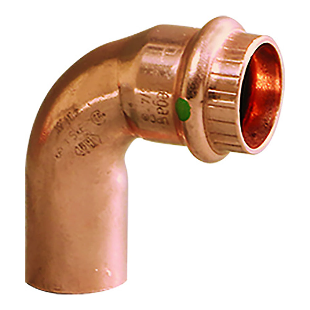 Viega ProPress 112 90 Copper Elbow StreetPress Connection Smart Connect Technology 77067