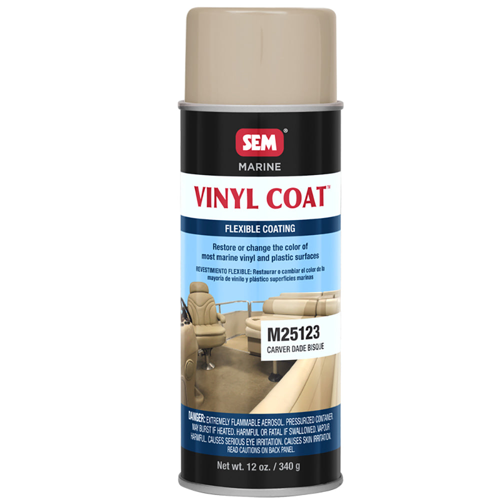 SEM Vinyl Coat Carver Dade Bisque 12oz M25123