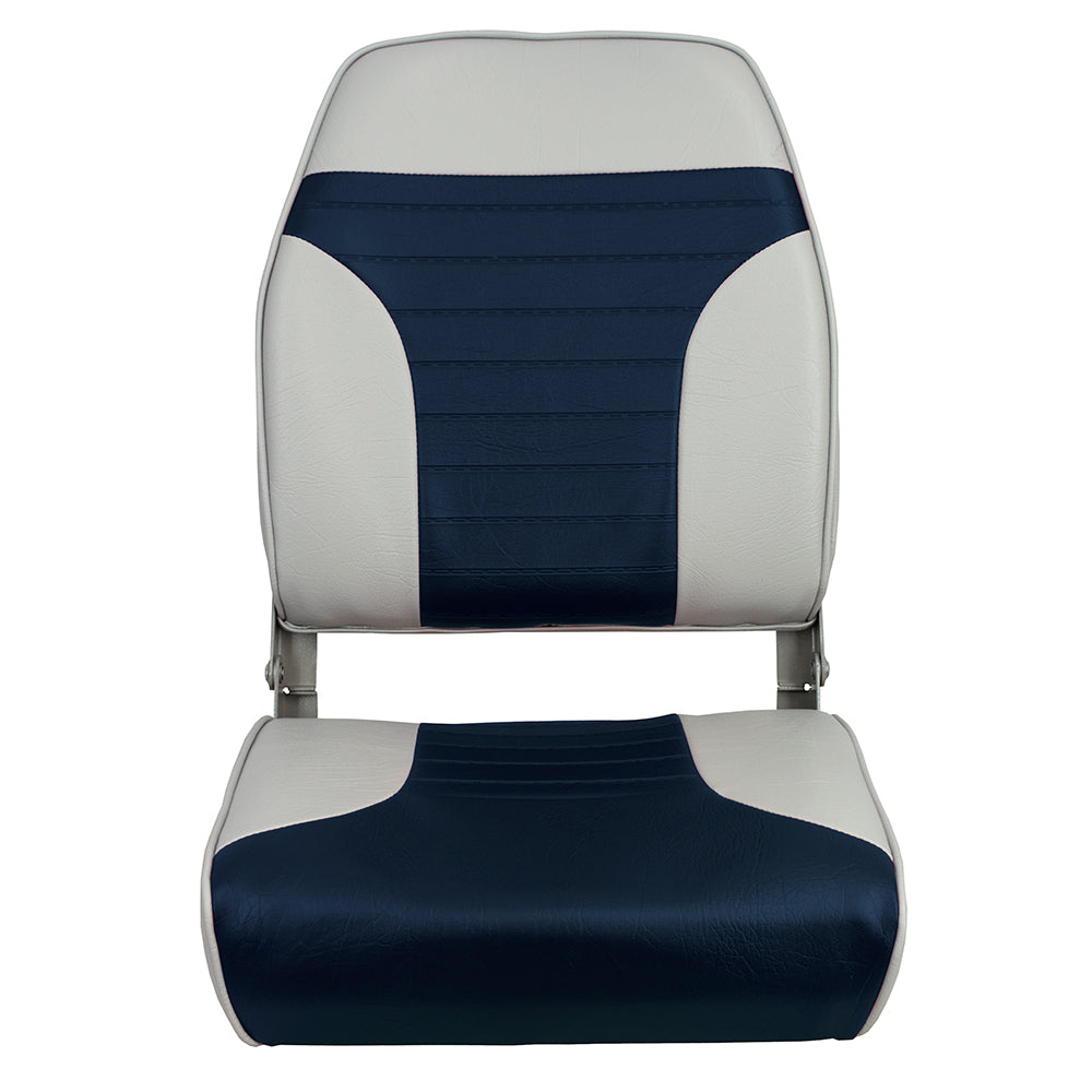 Springfield High Back MultiColor Folding Seat BlueGrey 1040661