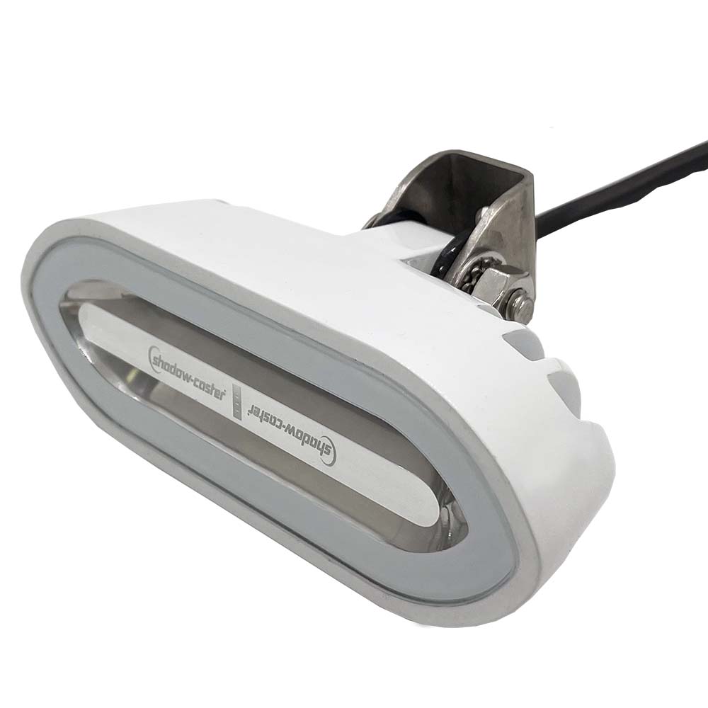 ShadowCaster SCMSL Series Bracket Mount Spreader Light White Housing FullColor SCMSLBCCWH