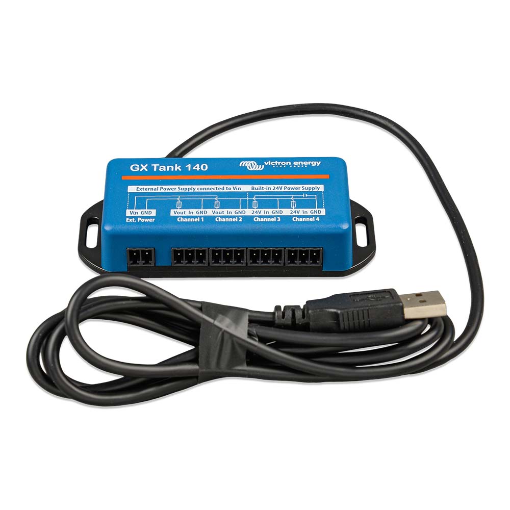 Victron GX Tank 140 Tank Monitoring f420 MA 110VDC Sensors Monitors Up to 4 Sensors Sensor Not Included BPP920140100