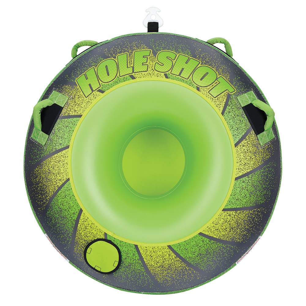 Full Throttle Hole Shot Towable Tube 1 Rider Green 30200040000121