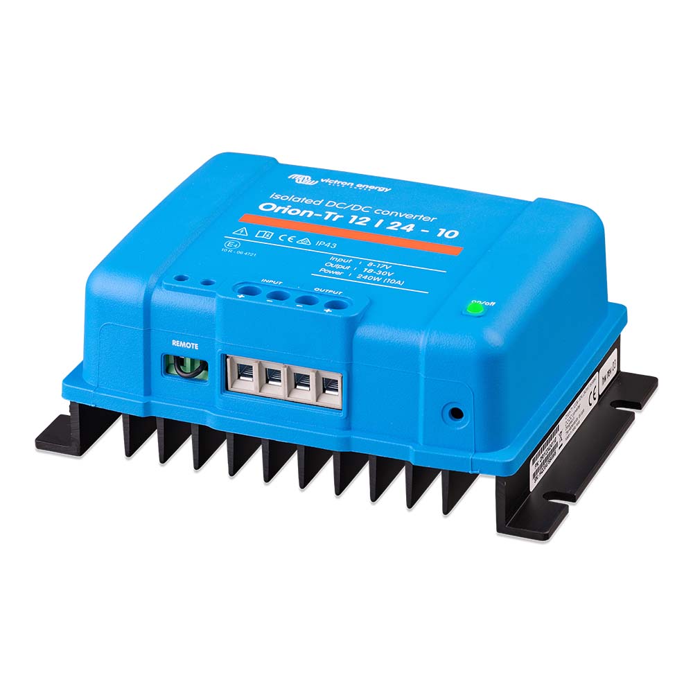 Victron OrionTR DCDC Converter 12 VDC TO 24 VDC 10A Isolated ORI122424110