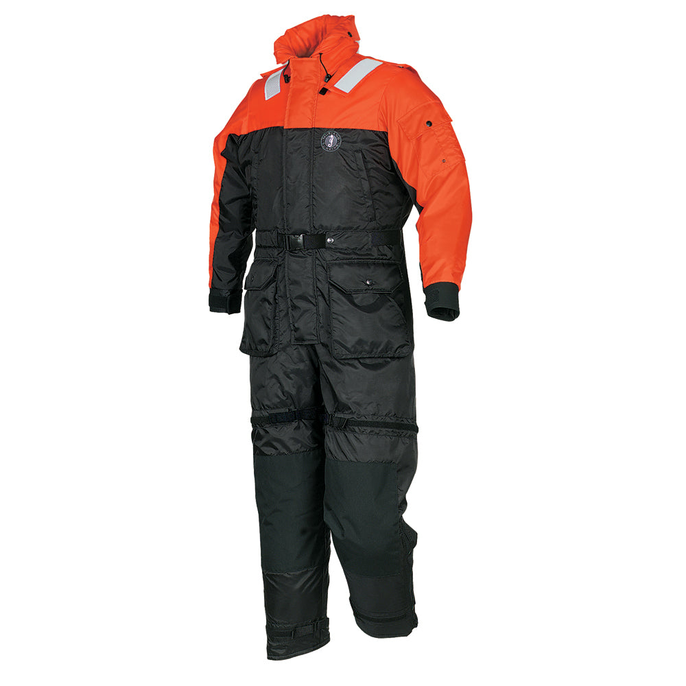 Mustang Deluxe AntiExposure Coverall Work Suit OrangeBlack XXL MS217533XXL206