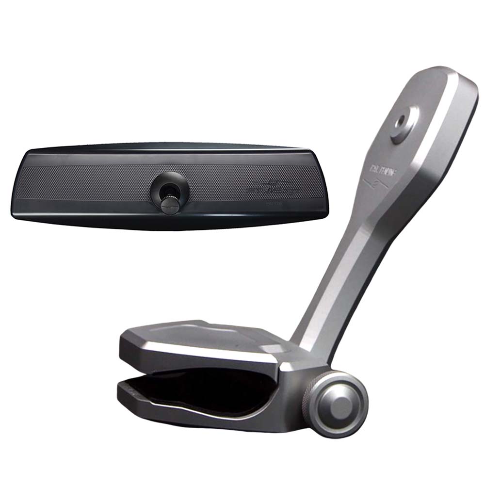 PTM Watersports MirrorBracket Kit wVR140 PRO Mirror ZXR320 Silver P128482320TEBCL