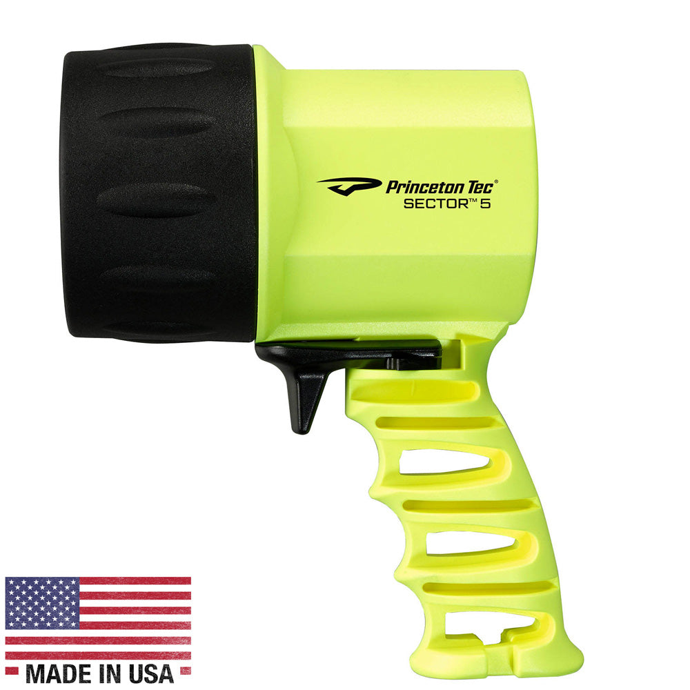 Princeton Tec Sector 5 LED Light Neon Yellow S522NY