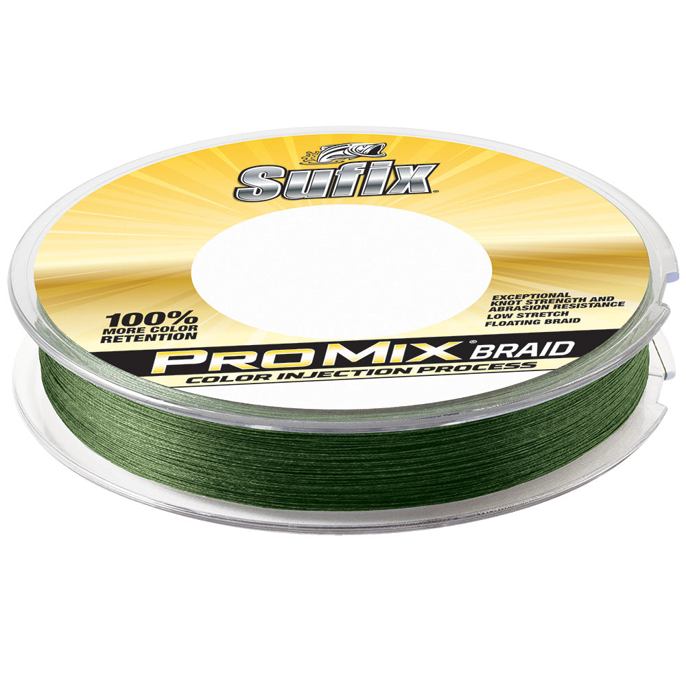 Sufix ProMix Braid 15lb LowVis Green 300 yds 630115G