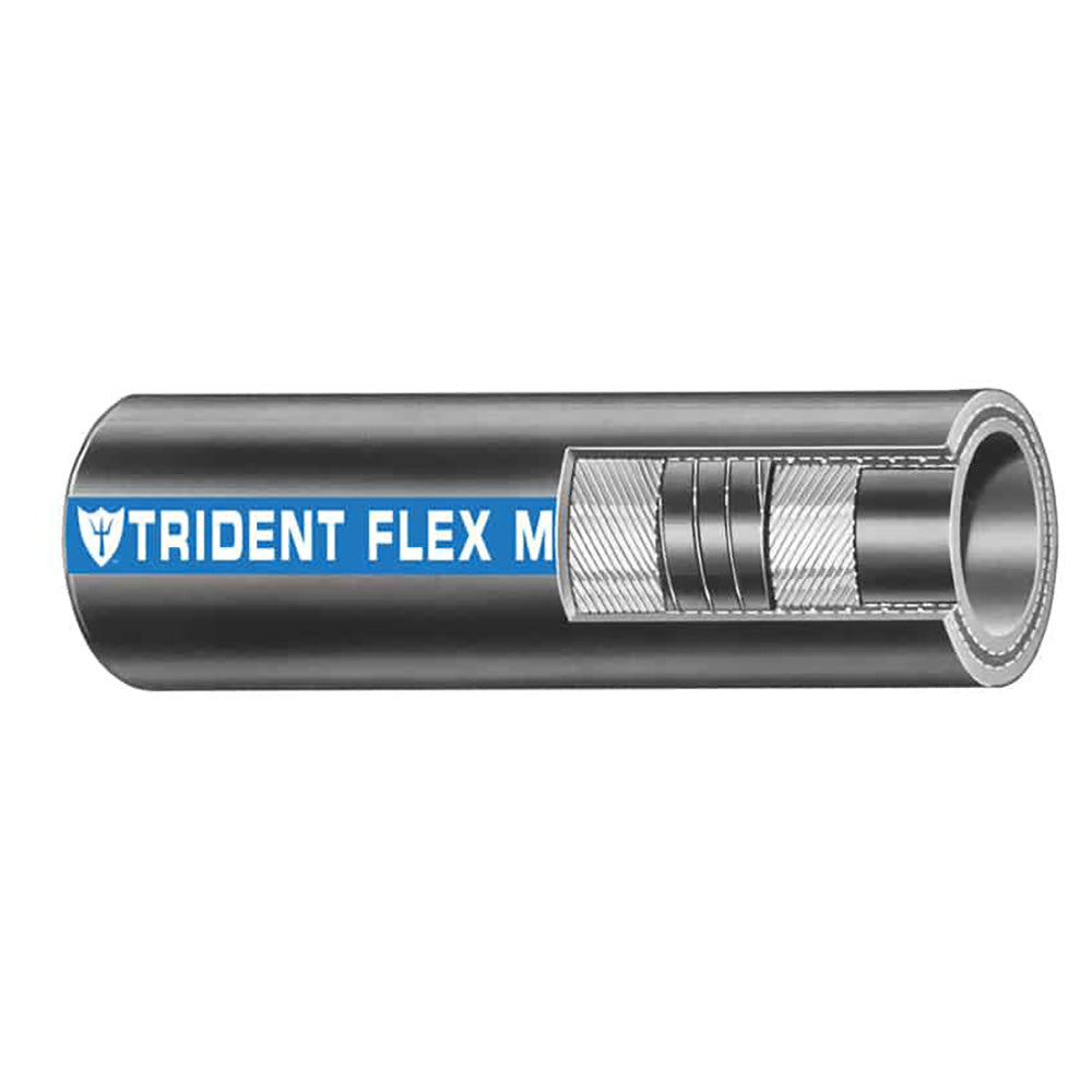 Trident Marine 114 Flex Marine Wet Exhaust Water Hose Black Sold by the Foot 1001146FT