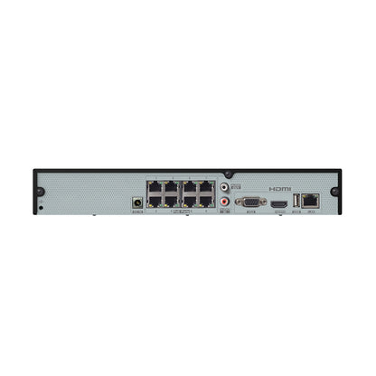 Speco 8 Channel 4K Recorder wSmart Analytics  8 BuiltIn POE Ports N8NRM2TB