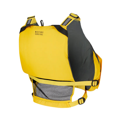 Mustang Solaris Foam Life Vest  ML  YellowGrey MV807002222ML