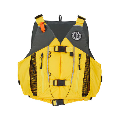 Mustang Solaris Foam Life Vest  XLXXL  YellowGrey MV807002222XLXXL