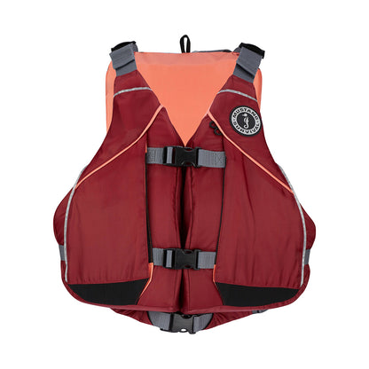 Mustang Womens Moxie Foam Life Vest  XLXXL  MerlotCoral MV807502857XLXXL