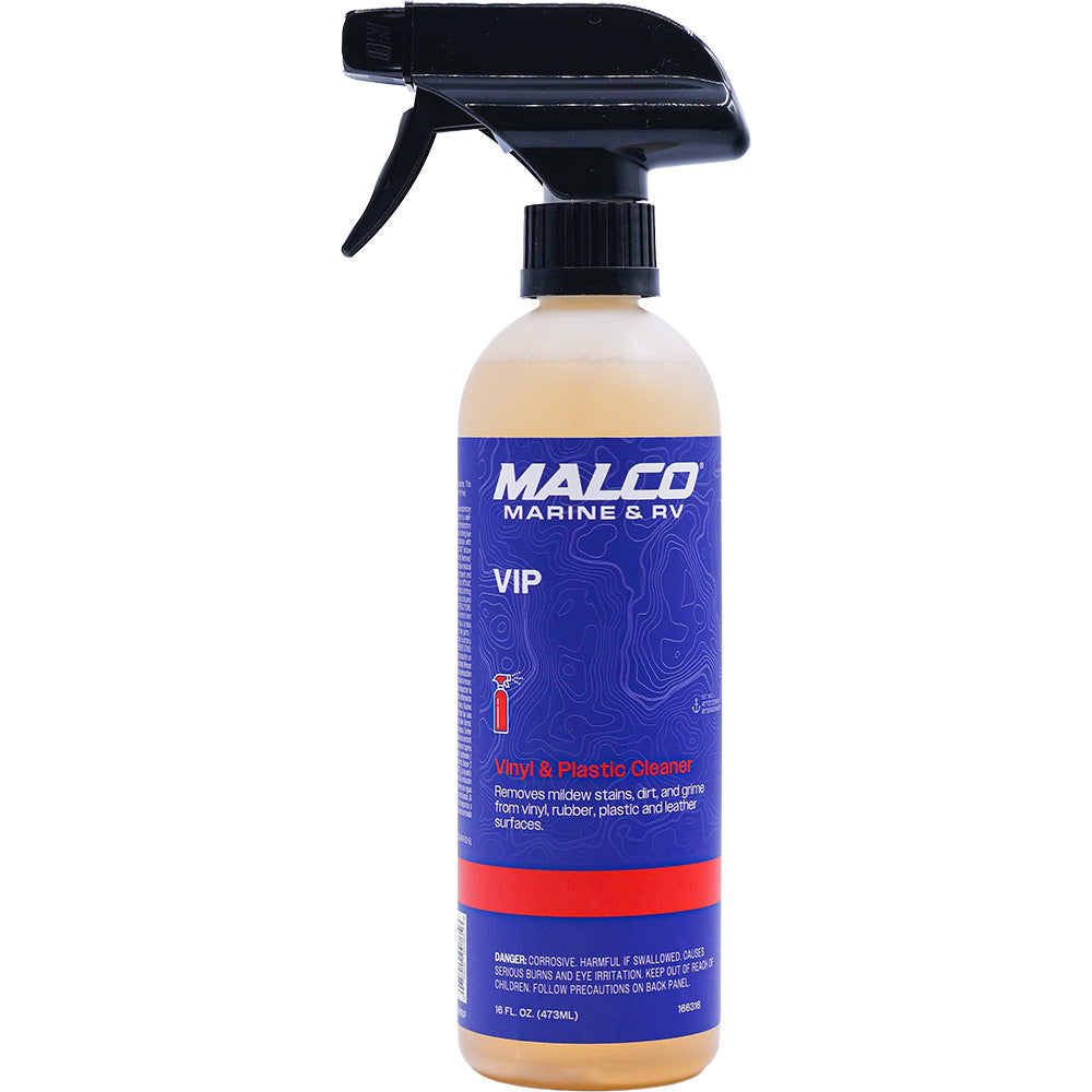 Malco VIP Vinyl  Plastic Cleaner  16oz 166316