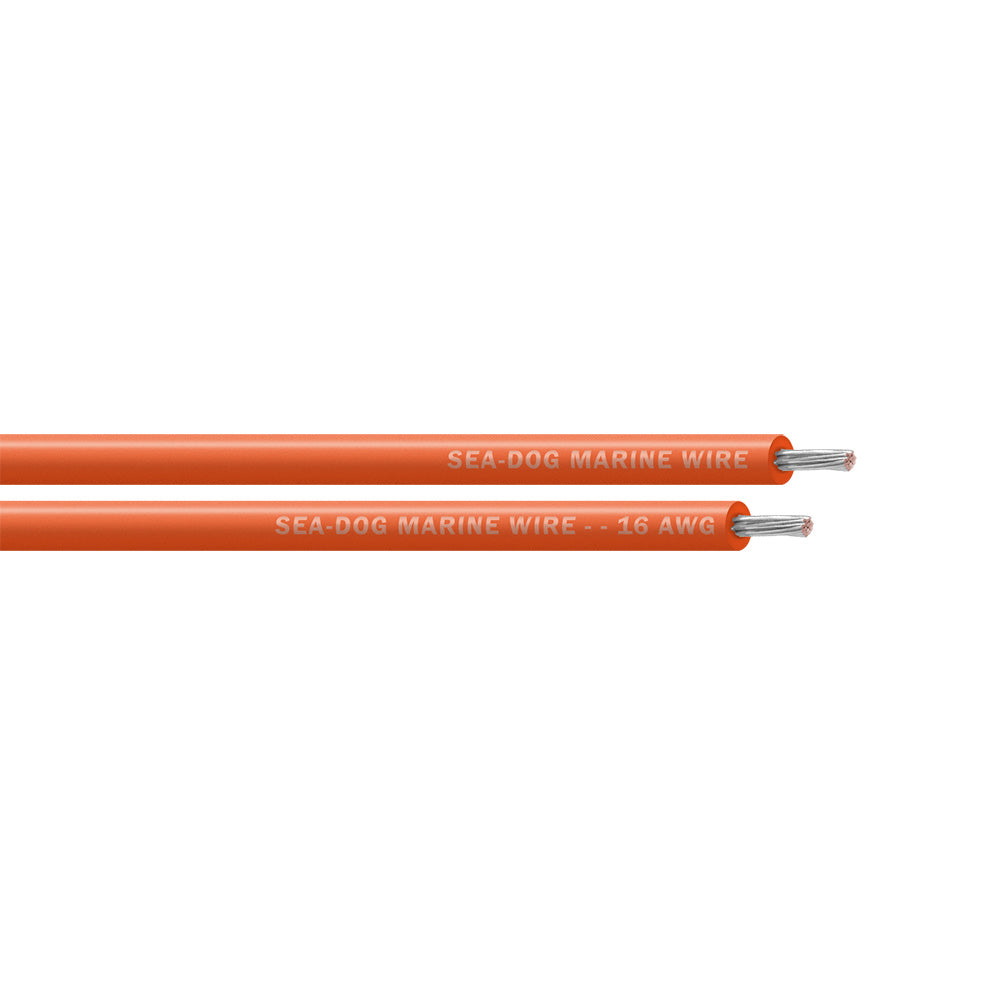 SeaDog 16 AWG Orange Primary Wire  500 8016087