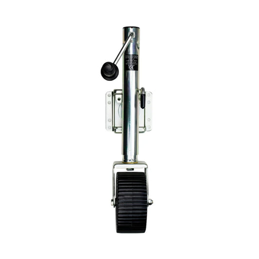 Powerwinch Saltwater Series Jack  1200lb WeldOn Single Wheel Wide Zinc 500 HR Salt Spray 21600J1500W1WZR