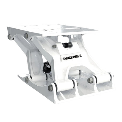 Shockwave S5AL Suspension Base  White SW07823W