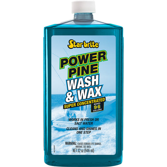Star brite Power Pine Boat Wash  Wax  Concentrated Marine Grade Formula  32 oz 94732