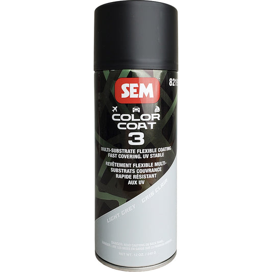 SEM Color Coat 3  Light Grey  12 oz 82193
