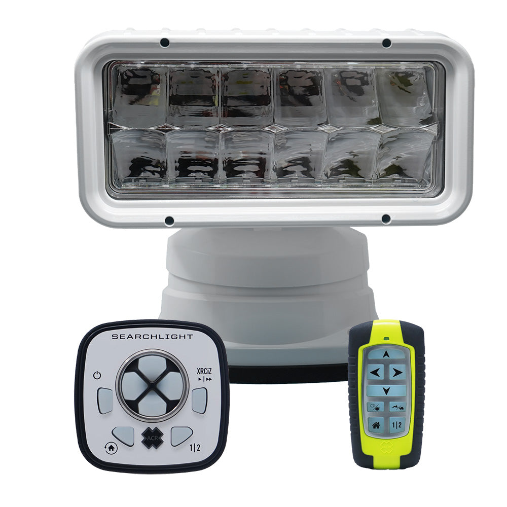 ACR RCL200 White Wireless LED Searchlight wURP103 Wired Point Pad  URH103 Wireless Handheld Remote 1965
