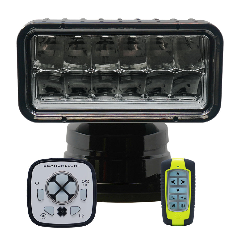 ACR RCL200 Black Wireless LED Searchlight wURP103 Wired Point Pad  URH103 Wireless Handheld Remote 1966